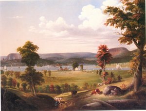 Summer in New Haven, View from East Haven